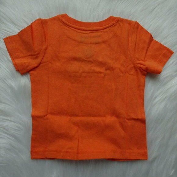 Lot of 2 Disney Mickey Mouse Tees Graphic T-Shirts Red Orange Baby Toddler 12 Mo - Picture 10 of 10